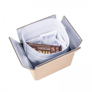 Disposable Thermal Insulated Box Liners Pouch For Cold Chain Packaging