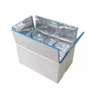 Insulated Thermal Box Aluminum Paper Box