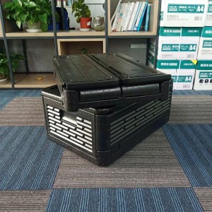 Foldable Epp Foam Cooler Bin Food Delivery Box For Grocery