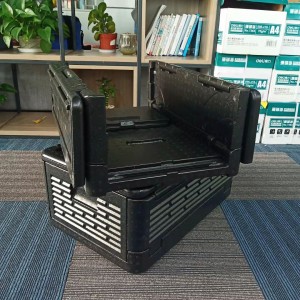 Foldable Epp Foam Cooler Bin Food Delivery Box For Grocery