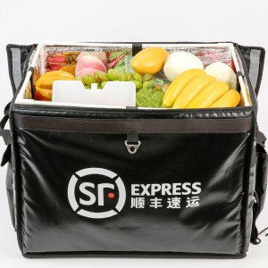 Double Layers Insulated Cooler Bag | Delivery Thermal Bag