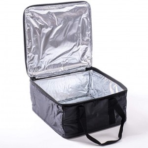 Insulated Thermal Bag With Foil Foam | Nylon Bags For Pizza Delivery