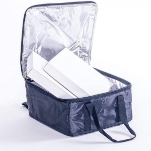 Insulated Thermal Bag With Foil Foam | Nylon Bags For Pizza Delivery